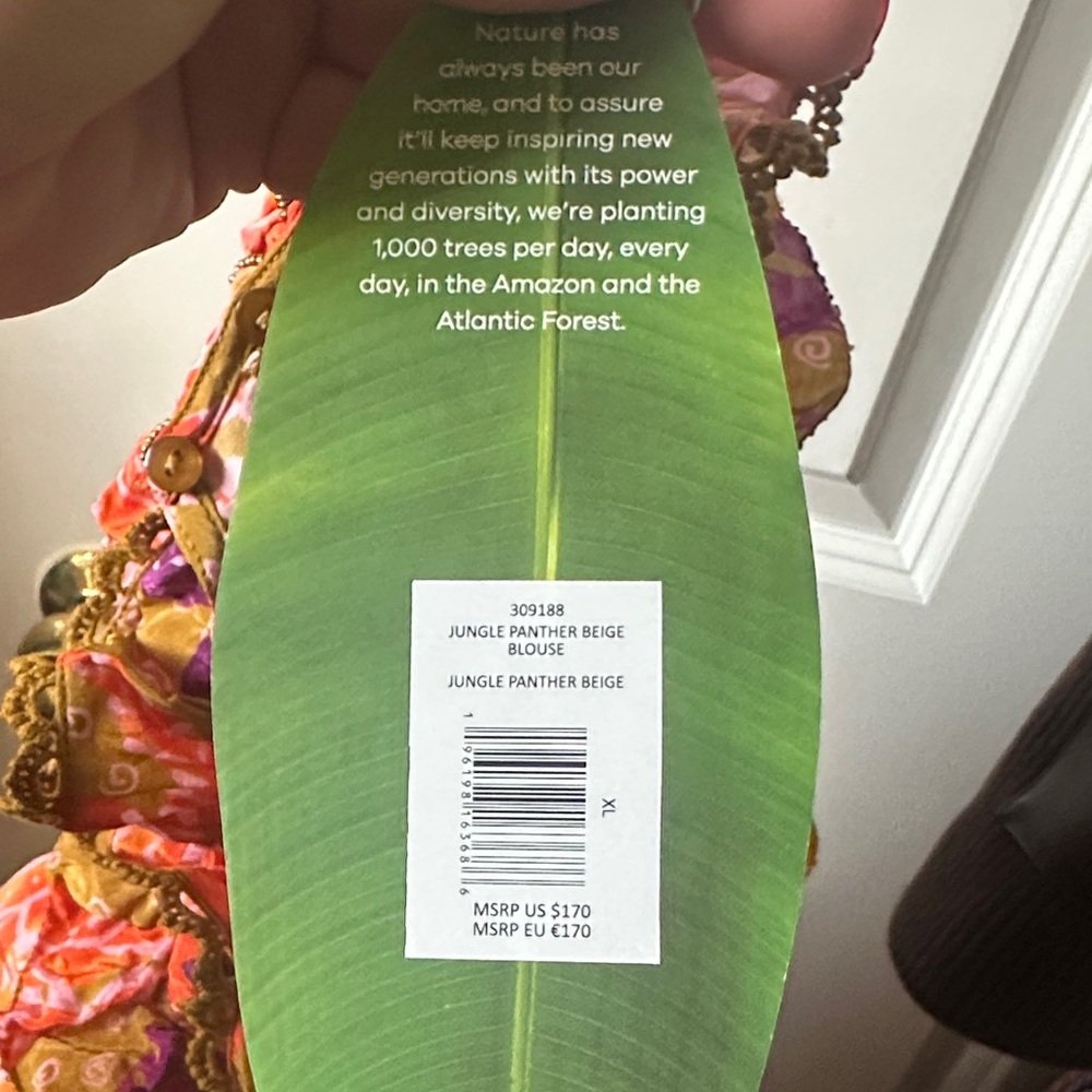 FARM Rio Multicolor Floral Top - Picture 3 of 3